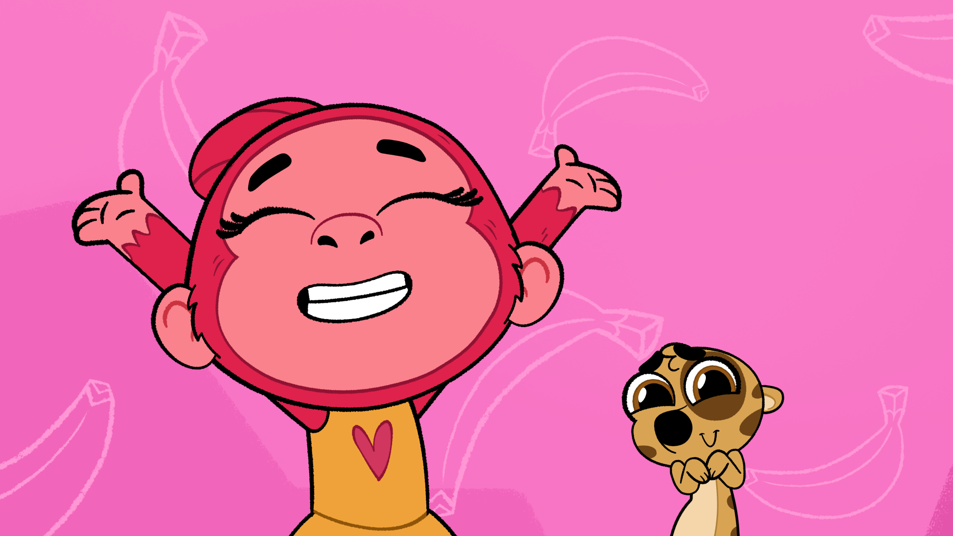 Let's Go Bananas characters episodic still