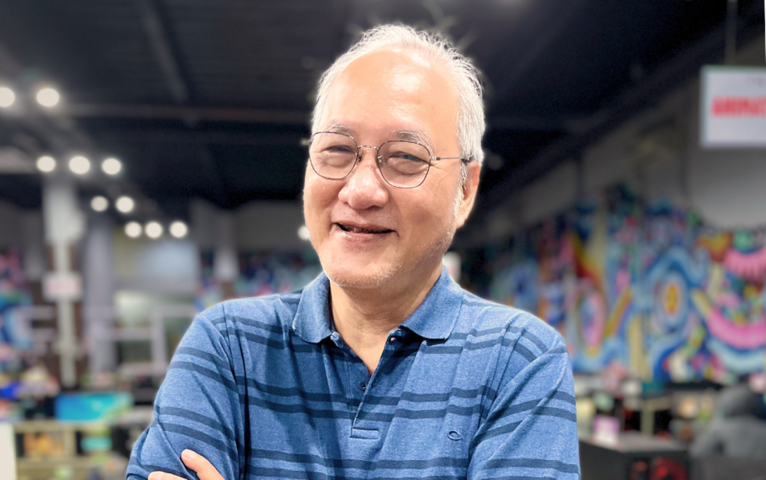 A photo of Daniel Harjanto in our Brown Bag Films Bali studio