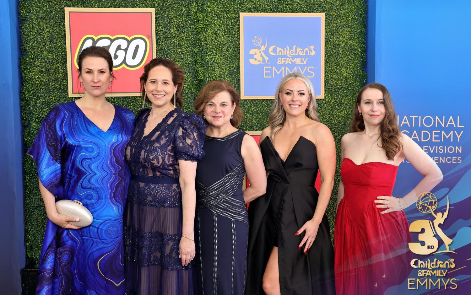 The Rosie's Rules Team at the Emmy Awards